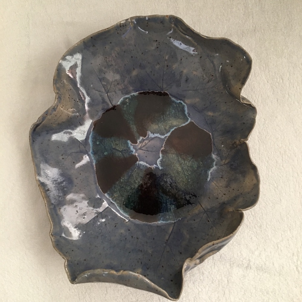 Handcrafted Decorative Bowl with Glazed Finish